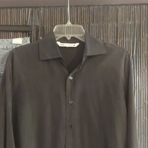 Zara ZW Collection 100% Silk Shirt